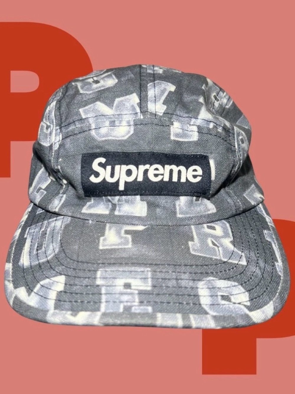 Supreme Blocks Camp Cap
